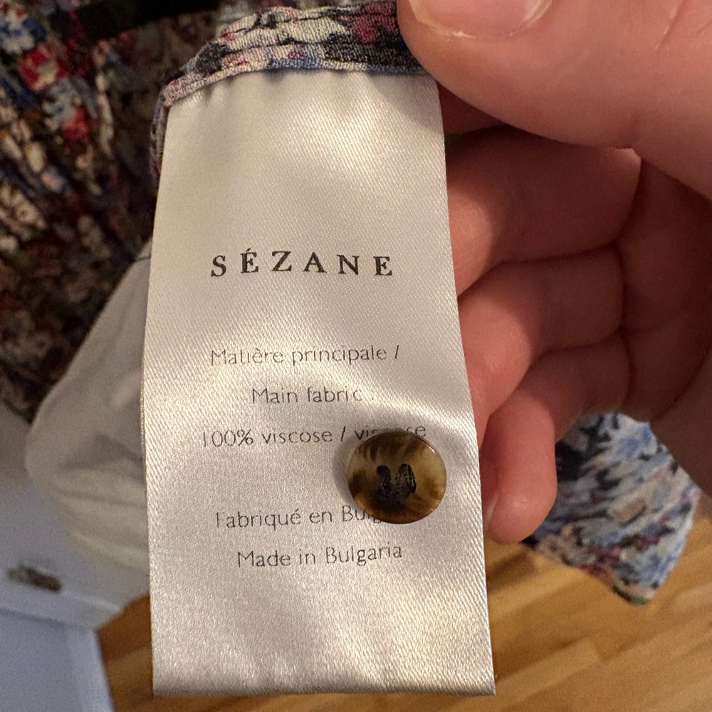Sezane Leana Dress Fall Is Blooming - Size 44 - Picture 5 of 7
